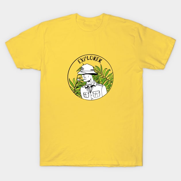 explorer T-Shirt by Dedert